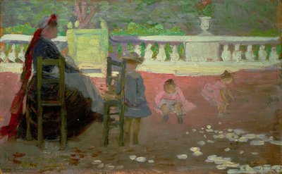 In the Luxembourg Gardens by Henri Edmond Cross